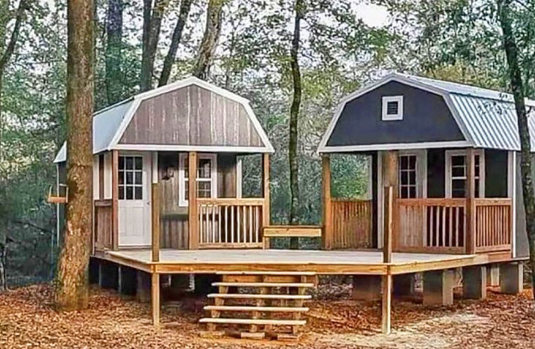 The ‘We-Shed’ Is a Dual Shed For Him and Her In Adell
